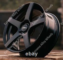 17 Jantes en Alliage Noir Pace de 17 Pouces Compatibles avec Ford B Max Cortina Courier Ecosport 4x108