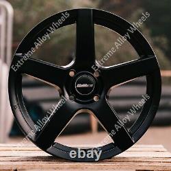 17 Jantes en Alliage Noir Pace de 17 Pouces Compatibles avec Ford B Max Cortina Courier Ecosport 4x108