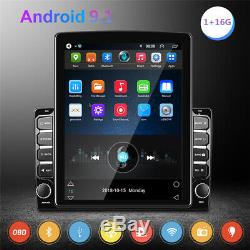 1 + 16 Go Android 9.1 4-core 9.7in Car Stereo Fm Mp5 Bluetooth Gps Sat Nav