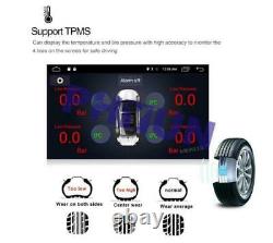 1din 9'' Hauteur Réglable Android 9.1 1080p Voiture Stereo Radio Gps Wifi 4g Bt Dab