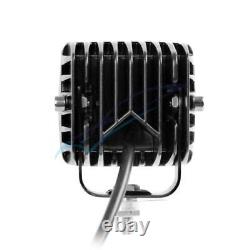 2X 3Cube Pods Lampes de Travail LED BT RGB Halo Yeux d'Ange Kit de Poursuite + Faisceau de Câblage