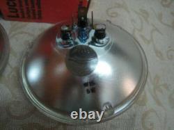 2 NOS LUCAS 5.3/4 12V PHARE ÉTANCHÉ FORD CAPRI Mk1 CORTINA Mk3 ESCORT RS2000