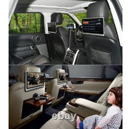 2x10.1 Quad-core Car Moniteurs Tactiles Écran Hd Headrest Android 6.0 Bt Hdmi Fm