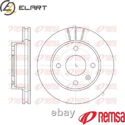 2x DISQUE DE FREIN 6097.10 POUR FORD ESCORT/III/Convertible/IV/Turnier/Express P/100
