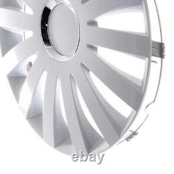 4 enjoliveurs de roue 13 pouces couvercles Sail blanc pour Citroën Ford Lancia MI