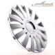 4 Enjoliveurs De Roue De 14 Pouces Sail Plus Argent Pour Citroën Ford Lancia M