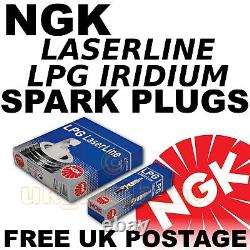 4x Bougies NGK LASERLINE LPG pour Ford CORTINA Mk1, Mk2 1.6 lt Incl GT -1970