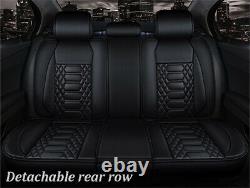 6d Surround Full Set Pu Cuir Siège D’auto Couverture Coussin Auto Accessoires Intérieurs