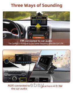 7 Pouces Écran Tactile Voiture Radio Bluetooth Caméra De Navigation Par Fil / Sans Fil Carplay