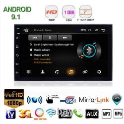 7in Ajustable Mono 1din Voiture Stereo Radio Android 9.1 Unité De Tête Gps Navi 1+16g