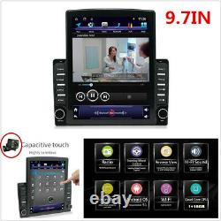 9.7in Voiture Gps Navigation Stereo Radio Lecteur Mp5 Android 9.1 Wifi Obd W / Caméra