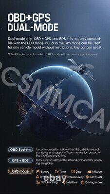 Affichage Tête Haute GPS Compteur de Vitesse Alerte de Fatigue Reconnaissance de Gestes