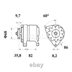 Alternateur MAHLE MG 239 POUR Escort Granada Fiesta Transit Orion Maxi Cortina Mar