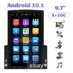 Android 10.0 2din 9.7 Dans La Voiture Bluetooth Player Stéréo Radio Gps Sat Nav Quad Core