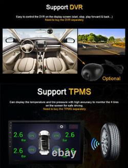 Android 8.1 Tête 9 2+32g Hd Voiture Stereo Radio Gps Sat Nav Dab Wifi Bluetooth Obd