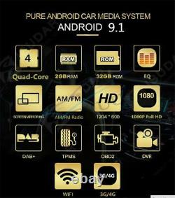 Android 9.1 7 2din Quad-core Ram 2gb Rom 32gb Voiture Gps Wifi 3g 4g Fm Obd Dab Bt
