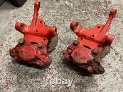 Assemblage de moyeu Ford Cortina, étriers, roulements MK4, MK3 Escort, essieu de pivot MK2