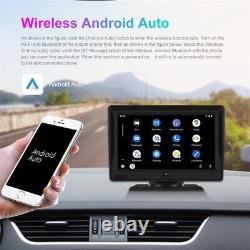 Auto Sans Fil Carplay Android Voiture Stereo Dvr Enregistreur 2k Dash Cam Caméra Arrière