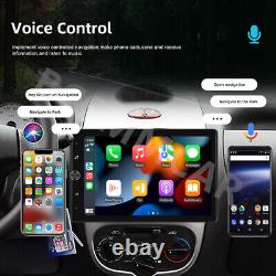 Autoradio 1 Din 10,4 pouces avec Carplay Android, lecteur MP5 rotatif et miroir de liaison