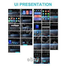 Autoradio 1 Din 10,4 pouces avec Carplay Android, lecteur MP5 rotatif et miroir de liaison