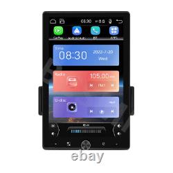 Autoradio 1 Din 10,4 pouces avec Carplay Android, lecteur MP5 rotatif et miroir de liaison