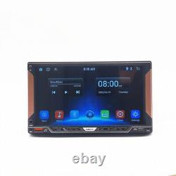 Autoradio 2Din Double Écran Tactile GPS BT pour Apple CarPlay Android Auto