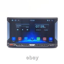 Autoradio 2Din Double Écran Tactile GPS BT pour Apple CarPlay Android Auto