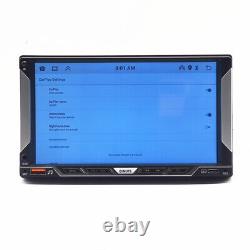 Autoradio 2Din Double Écran Tactile GPS BT pour Apple CarPlay Android Auto