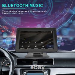 Autoradio Android à écran tactile de 7 pouces avec CarPlay sans fil, lecteur vidéo, Bluetooth et AUX.