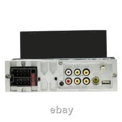 Autoradio Bluetooth CarPlay 6.2 pouces 1 DIN avec FM GPS Wifi USB et caméra