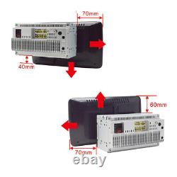 Autoradio GPS Android 9.1 10.1 pouces 2DIN avec écran tactile MP5 et caméra