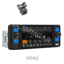Autoradio MP5 pour voiture 5 pouces stéréo Bluetooth FM/RDS pour Apple CarPlay avec caméra gratuite