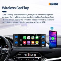Autoradio MP5 pour voiture 5 pouces stéréo Bluetooth FM/RDS pour Apple CarPlay avec caméra gratuite