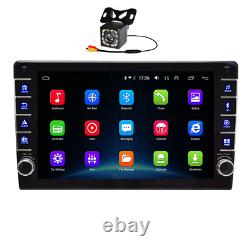 Autoradio simple DIN à écran tactile 9 pouces avec lecteur MP5, GPS, Wifi, radio USB, caméra Android