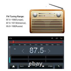 Autoradio simple DIN à écran tactile 9 pouces avec lecteur MP5, GPS, Wifi, radio USB, caméra Android