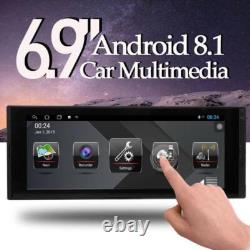 Autoradio stéréo 1 DIN 6,9'' avec écran tactile, lecteur MP5, mirroring, GPS, WIFI