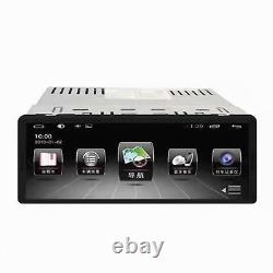 Autoradio stéréo 1 DIN 6,9'' avec écran tactile, lecteur MP5, mirroring, GPS, WIFI