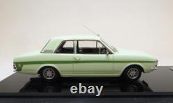 BHM MAJESTY CLASSICS MC12c 1968 CORTINA MK2 LOTUS, BLANC/VERT, FINITION RALLYE BNIB