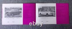 BROCHURE DE VENTE CRAYFORD FORD CORTINA MK2 3 LITRES Conversions orig 1968 Marché UK