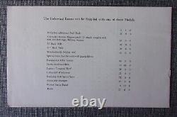 BROCHURE DE VENTE CRAYFORD FORD CORTINA MK2 3 LITRES Conversions orig 1968 Marché UK