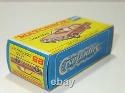 (B) Boîte rare de la voiture miniature Matchbox Lesney Superfast FORD CORTINA GT Mk2-25