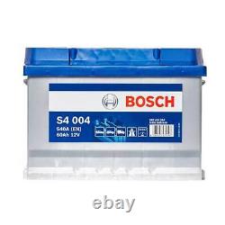 Batterie de voiture Bosch S4004 S4 075 12V 60Ah 540cca L242 x L175 x H175 0/1 B13 4 ans