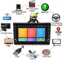 Bluetooth Gps Navigation Android 8.1 Voiture Mp5 Lecteur Radio Stéréo Wifi 16 Go 1 Din
