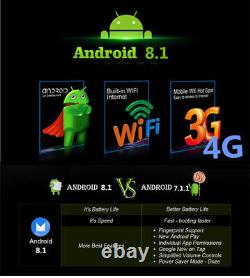 Bluetooth Gps Navigation Android 8.1 Voiture Mp5 Lecteur Radio Stéréo Wifi 16 Go 1 Din