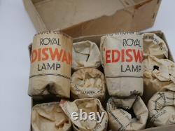 Boîte rare de 12 ampoules automobiles Ediswan 12 V, NOS des années 1950