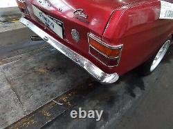 Bouclier arrière Ford Cortina Mk2 1500 Berline 4 portes Rouge Bordeau