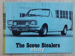 Brochure Ford Cortina Crayford MK 2 c. 1968 1300 1600 GT Lotus