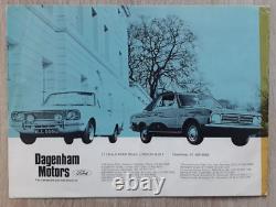 Brochure Ford Cortina Crayford MK 2 c. 1968 1300 1600 GT Lotus