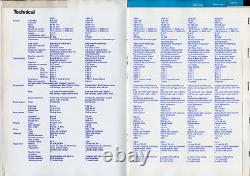 Brochure commerciale britannique Ford Range 1970 – Escort, Cortina, Corsair, Capri, Zephyr, Zodiac
