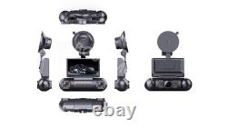 Caméra de tableau de bord 2K HD avec 4 caméras, écran LCD 3, WIFI, vision nocturne pour chauffeur de taxi